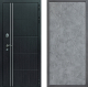 Входная металлическая Дверь Дверной континент Теплолюкс Дизайн ФЛ-655 Бетон серый в Можайске