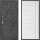 Входная металлическая Дверь Дверной континент ДК-3/713 ФЛ-757 Белое Стекло Софт милк в Можайске