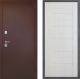 Входная металлическая Дверь Дверной континент Рубикон Медь Дизайн ФЛ-70 Лиственница белая в Можайске