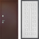 Дверь Дверной континент Рубикон Медь Дизайн ФЛ-183 Сандал белый в Можайске