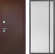 Дверь Дверной континент Рубикон Медь Дизайн ФЛ-757 Черное Стекло Софт милк в Можайске