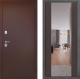Дверь Дверной континент Рубикон Медь Дизайн ФЛЗ-1 Зеркало Венге в Можайске