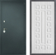 Дверь Дверной континент Рубикон Серебро Дизайн ФЛ-183 Сандал белый в Можайске