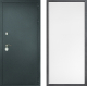 Входная металлическая Дверь Дверной континент Рубикон Серебро Дизайн ФЛ-649 Белый софт в Можайске
