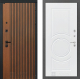 Входная металлическая Дверь Лабиринт (LABIRINT) Шторм 23 Белый софт в Можайске