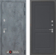 Входная металлическая Дверь Лабиринт (LABIRINT) Бетон 11 Графит софт в Можайске