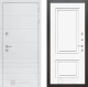 Входная металлическая Дверь Лабиринт (LABIRINT) Трендо 26 Белый (RAL-9003) в Можайске