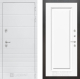 Входная металлическая Дверь Лабиринт (LABIRINT) Трендо 27 Белый (RAL-9003) в Можайске