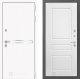 Входная металлическая Дверь Лабиринт (LABIRINT) Лайн White 03 Белый софт в Можайске