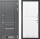 Входная металлическая Дверь Лабиринт (LABIRINT) Платинум 21 Белый софт в Можайске