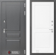 Входная металлическая Дверь Лабиринт (LABIRINT) Платинум 11 Белый софт в Можайске