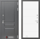 Входная металлическая Дверь Лабиринт (LABIRINT) Платинум 13 Белый софт в Можайске