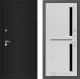 Дверь Лабиринт (LABIRINT) Classic шагрень черная 02 Сандал белый в Можайске