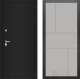 Входная металлическая Дверь Лабиринт (LABIRINT) Classic шагрень черная 21 Грей софт в Можайске