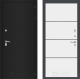Входная металлическая Дверь Лабиринт (LABIRINT) Classic шагрень черная 25 Белый софт в Можайске