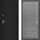 Входная металлическая Дверь Лабиринт (LABIRINT) Classic шагрень черная 06 Сандал грей в Можайске