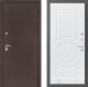 Входная металлическая Дверь Лабиринт (LABIRINT) Classic антик медь 23 Белый софт в Можайске