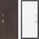 Дверь Лабиринт (LABIRINT) Classic антик медь 11 Белый софт в Можайске