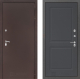 Входная металлическая Дверь Лабиринт (LABIRINT) Classic антик медь 11 Графит софт в Можайске