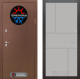 Входная металлическая Дверь Лабиринт (LABIRINT) Термо Магнит 21 Грей софт в Можайске