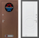 Входная металлическая Дверь Лабиринт (LABIRINT) Термо Магнит 23 Белый софт в Можайске