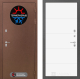 Входная металлическая Дверь Лабиринт (LABIRINT) Термо Магнит 13 Белый софт в Можайске
