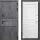 Входная металлическая Дверь Лабиринт (LABIRINT) Инфинити 03 Белый софт в Можайске