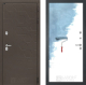 Входная металлическая Дверь Лабиринт (LABIRINT) Смоки 28 Под покраску в Можайске