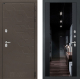 Входная металлическая Дверь Лабиринт (LABIRINT) Смоки Зеркало Максимум с тонировкой Черный кварц в Можайске