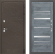 Входная металлическая Дверь Лабиринт (LABIRINT) Смоки 20 Бетон темный в Можайске
