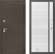 Входная металлическая Дверь Лабиринт (LABIRINT) Смоки 22 Белый софт в Можайске