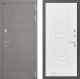 Входная металлическая Дверь Лабиринт (LABIRINT) Формо 23 Белый софт в Можайске