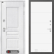 Входная металлическая Дверь Лабиринт (LABIRINT) Versal 13 Белый софт в Можайске