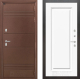 Входная металлическая Дверь Лабиринт (LABIRINT) Термо Лайт 27 Белый (RAL-9003) в Можайске