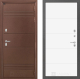 Входная металлическая Дверь Лабиринт (LABIRINT) Термо Лайт 13 Белый софт в Можайске