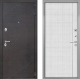 Входная металлическая Дверь Интекрон (INTECRON) Сенатор Лучи В-07 с молдингом Лофт белый в Можайске