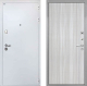Входная металлическая Дверь Интекрон (INTECRON) Колизей White В-07 с молдингом Сандал белый в Можайске