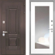 Дверь Интекрон (INTECRON) Италия ФЛЗ-120-М Зеркало Белый матовый в Можайске