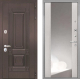 Входная металлическая Дверь Интекрон (INTECRON) Италия ФЛЗ-516 Зеркало Сосна белая в Можайске
