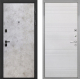 Входная металлическая Дверь Интекрон (INTECRON) Профит Black Мрамор Светлый ФЛ-316 Белый ясень в Можайске