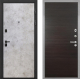 Входная металлическая Дверь Интекрон (INTECRON) Профит Black Мрамор Светлый Гладкая Эковенге поперечный в Можайске