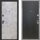 Входная металлическая Дверь Интекрон (INTECRON) Профит Black Мрамор Светлый ФЛ-295 Лофт черный в Можайске