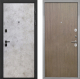 Входная металлическая Дверь Интекрон (INTECRON) Профит Black Мрамор Светлый Гладкая шпон Венге коричневый в Можайске