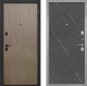 Входная металлическая Дверь Интекрон (INTECRON) Профит Black Венге Коричневый Гладкая Гранит лава оникс в Можайске