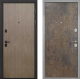 Входная металлическая Дверь Интекрон (INTECRON) Профит Black Венге Коричневый Гладкая Гранж в Можайске
