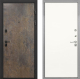Входная металлическая Дверь Интекрон (INTECRON) Профит Black Гранж Гладкая Слоновая кость в Можайске
