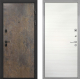 Входная металлическая Дверь Интекрон (INTECRON) Профит Black Гранж Гладкая Дуб сильвер поперечный в Можайске