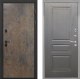 Входная металлическая Дверь Интекрон (INTECRON) Профит Black Гранж ФЛ-243 Графит вуд дуб в Можайске