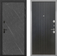 Входная металлическая Дверь Интекрон (INTECRON) Профит Black Гранит Лава Оникс ФЛ-295 Лофт черный в Можайске