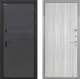 Входная металлическая Дверь Интекрон (INTECRON) Профит Black Эковенге В-07 с молдингом Сандал белый в Можайске